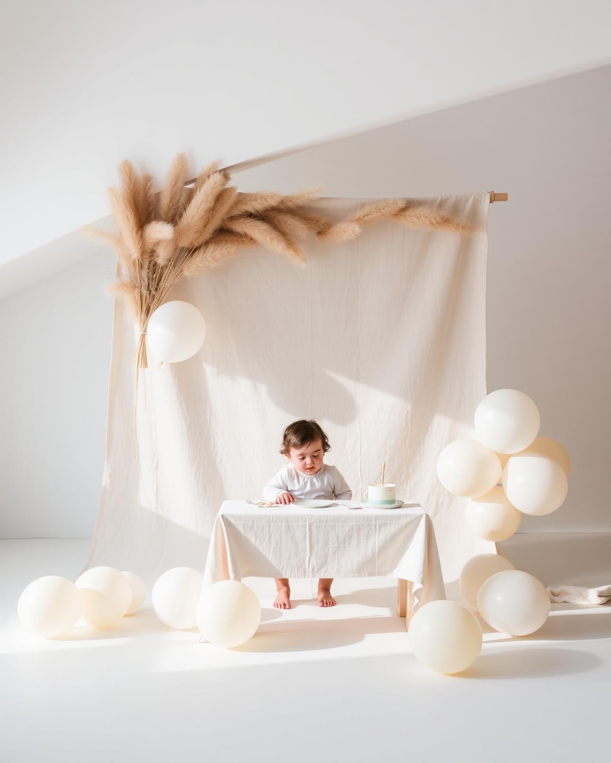 Styled birthday celebration set